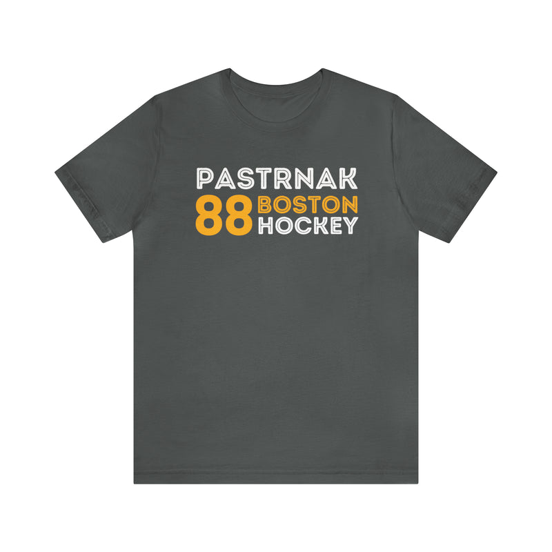 Pastrnak 88 Boston Hockey Grafitti Wall Design Unisex T-Shirt