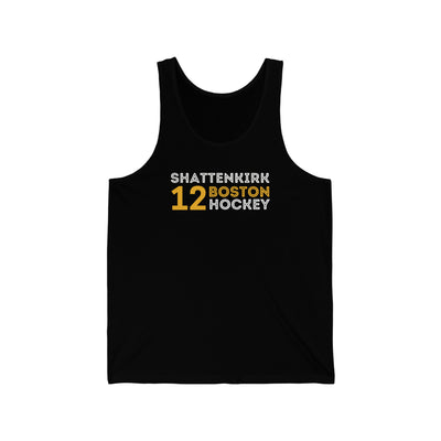 Shattenkirk 12 Boston Hockey Grafitti Wall Design Unisex Jersey Tank Top