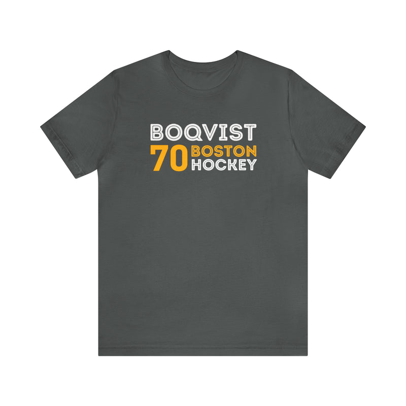 Boqvist 70 Boston Hockey Grafitti Wall Design Unisex T-Shirt