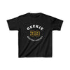 Geekie 39 Boston Hockey Number Arch Design Kids Tee