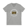 Wotherspoon 29 Boston Hockey Number Arch Design Unisex V-Neck Tee