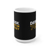 Debrusk 74 Boston Hockey Ceramic Coffee Mug In Black, 15oz