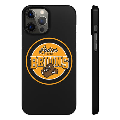 Ladies Of The Bruins Snap Phone Cases in Black