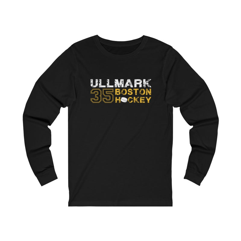 Ullmark 35 Boston Hockey Unisex Jersey Long Sleeve Shirt