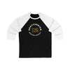 Shattenkirk 12 Boston Hockey Number Arch Design Unisex Tri-Blend 3/4 Sleeve Raglan Baseball Shirt