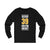 Geekie 39 Boston Hockey Gold Vertical Design Unisex Jersey Long Sleeve Shirt