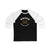 Greer 10 Boston Hockey Number Arch Design Unisex Tri-Blend 3/4 Sleeve Raglan Baseball Shirt