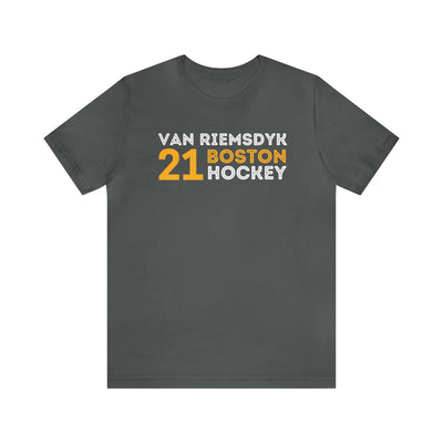 van Riemsdyk 21 Boston Hockey Grafitti Wall Design Unisex T-Shirt