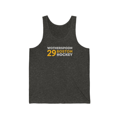 Wotherspoon 29 Boston Hockey Grafitti Wall Design Unisex Jersey Tank Top