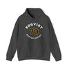 Boqvist 70 Boston Hockey Number Arch Design Unisex Hooded Sweatshirt