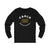 Carlo 25 Boston Hockey Number Arch Design Unisex Jersey Long Sleeve Shirt