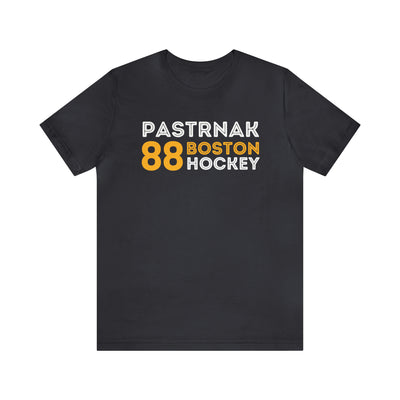 Pastrnak 88 Boston Hockey Grafitti Wall Design Unisex T-Shirt