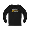 Boqvist 70 Boston Hockey Grafitti Wall Design Unisex Jersey Long Sleeve Shirt