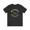 Mitchell 14 Boston Hockey Number Arch Design Unisex T-Shirt