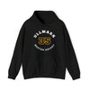 Ullmark 35 Boston Hockey Number Arch Design Unisex Hooded Sweatshirt
