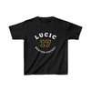 Lucic 17 Boston Hockey Number Arch Design Kids Tee