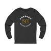 Forbort 28 Boston Hockey Number Arch Design Unisex Jersey Long Sleeve Shirt