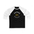 Poitras 51 Boston Hockey Number Arch Design Unisex Tri-Blend 3/4 Sleeve Raglan Baseball Shirt