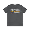 Poitras 51 Boston Hockey Grafitti Wall Design Unisex T-Shirt
