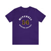 Mitchell 14 Boston Hockey Number Arch Design Unisex T-Shirt