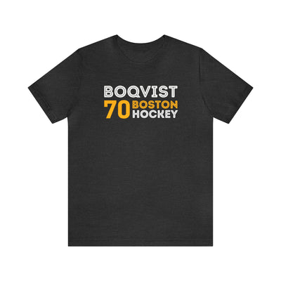 Boqvist 70 Boston Hockey Grafitti Wall Design Unisex T-Shirt