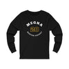 Megna 20 Boston Hockey Number Arch Design Unisex Jersey Long Sleeve Shirt