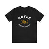 Coyle 13 Boston Hockey Number Arch Design Unisex T-Shirt