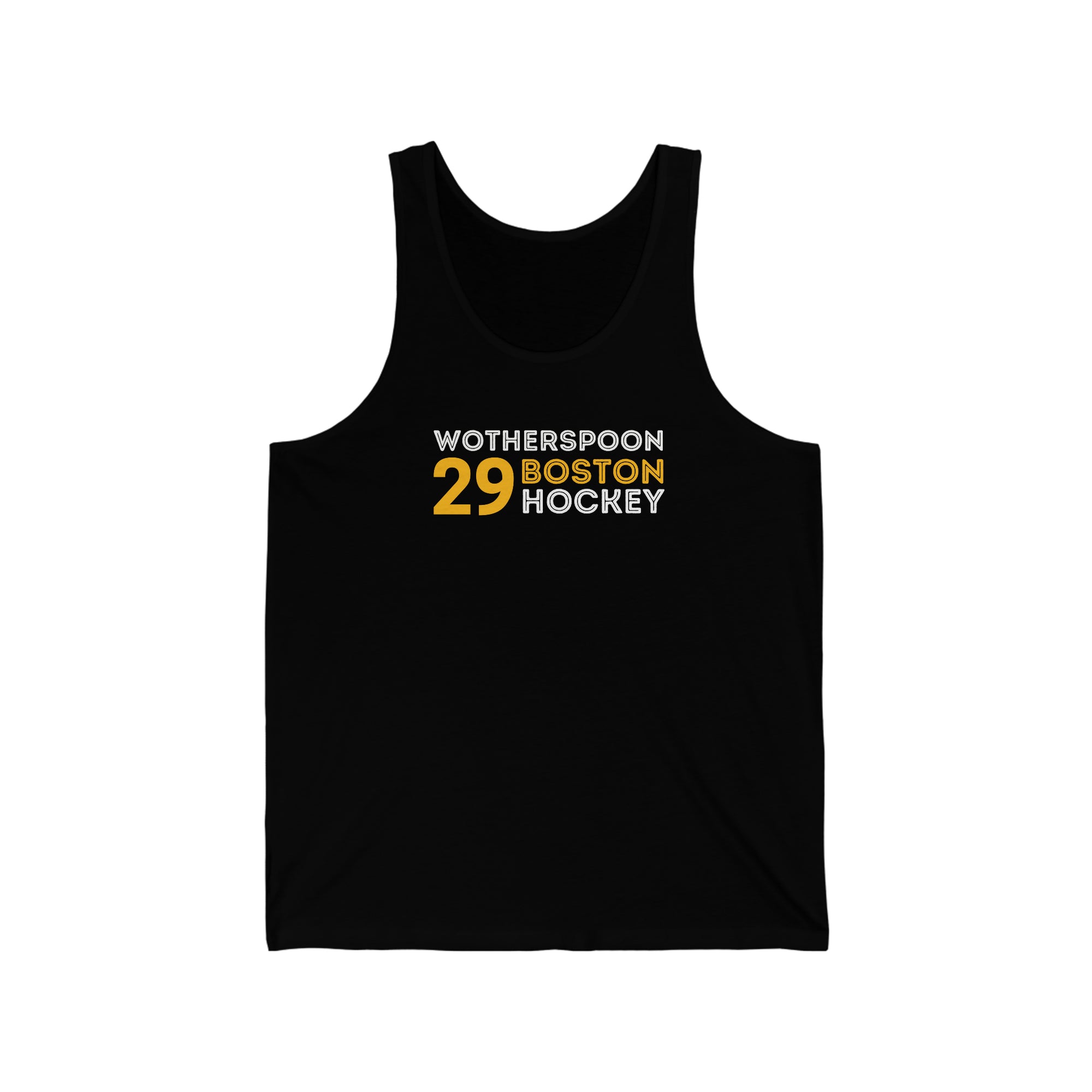 Wotherspoon 29 Boston Hockey Grafitti Wall Design Unisex Jersey Tank Top