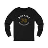 Boqvist 70 Boston Hockey Number Arch Design Unisex Jersey Long Sleeve Shirt
