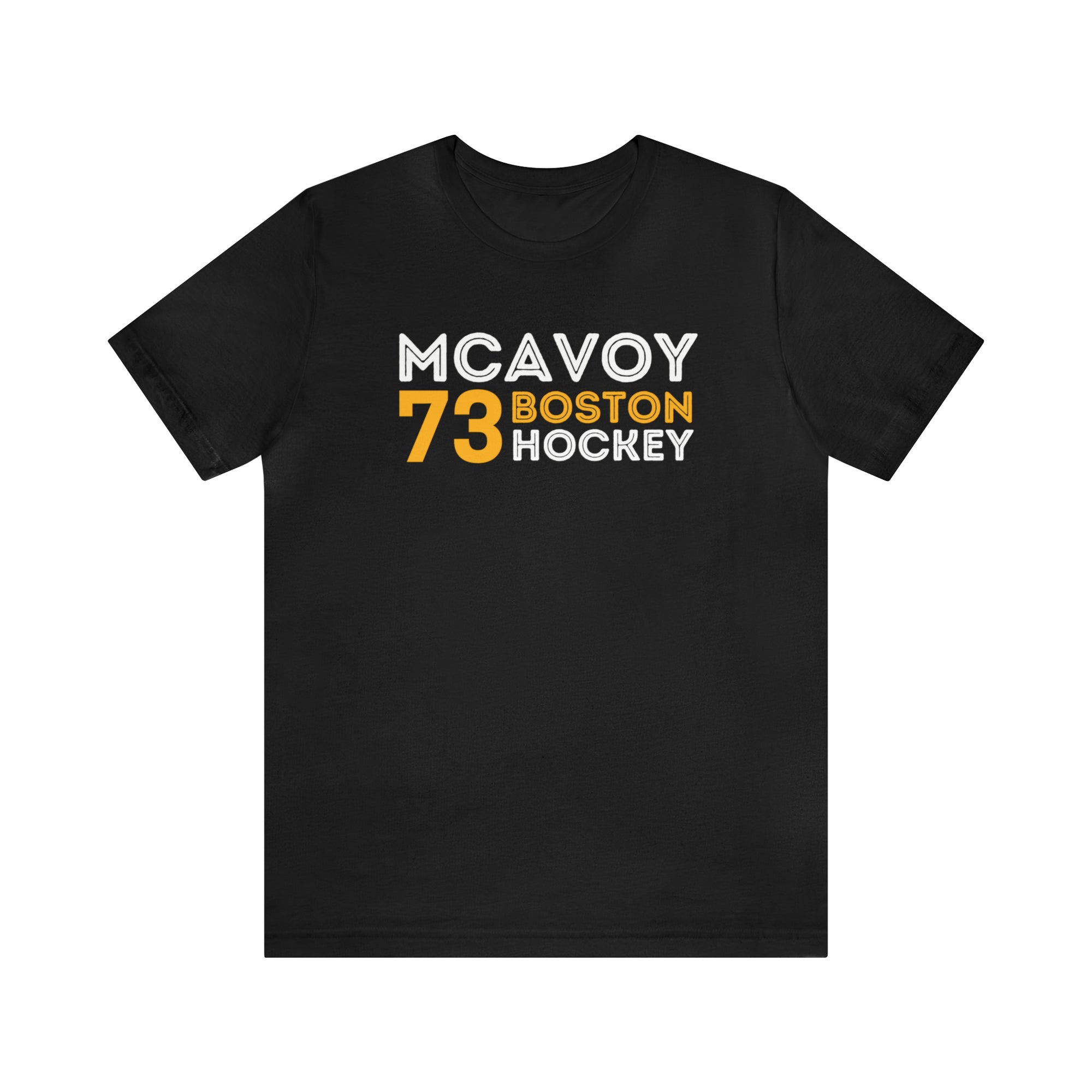 McAvoy 73 Boston Hockey Grafitti Wall Design Unisex T-Shirt