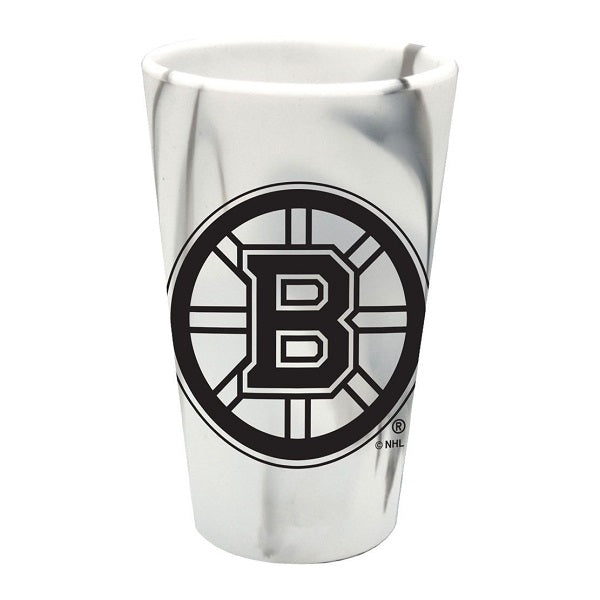 Boston Bruins Fashion Silicone Pint Glass, 16 oz