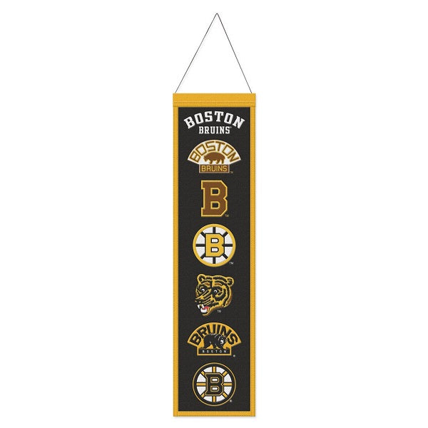 Boston Bruins Wool Banner, 8x32"