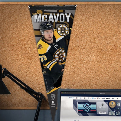 Boston Bruins Charlie McAvoy Premium Vertical Pennant