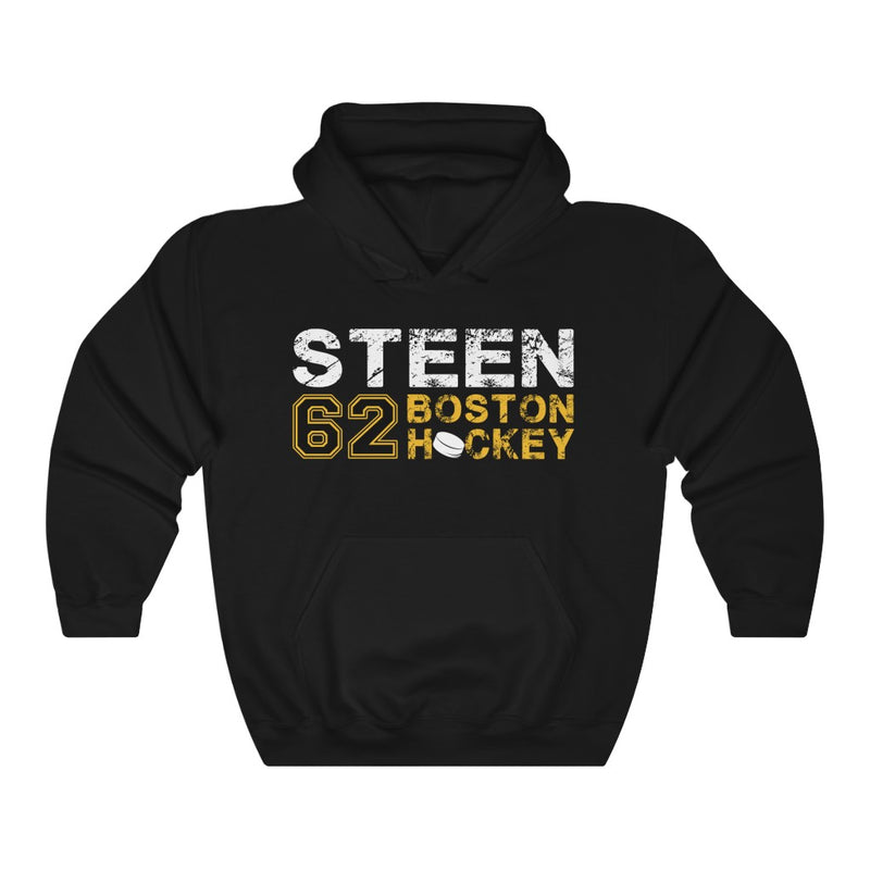 Steen 62 Boston Hockey Unisex Hooded Sweatshirt