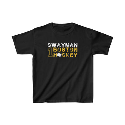 Swayman 1 Boston Hockey Kids Tee