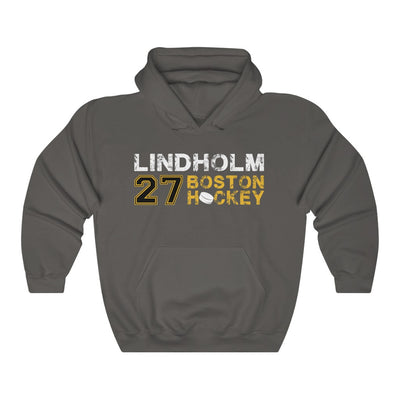 Lindholm 27 Boston Hockey Unisex Hooded Sweatshirt