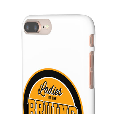 Ladies Of The Bruins Snap Phone Cases in White
