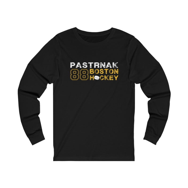 Pastrnak 88 Boston Hockey Unisex Jersey Long Sleeve Shirt
