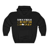 Swayman 1 Boston Hockey Unisex Hooded Sweatshirt