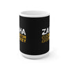 Zacha 18 Boston Hockey Ceramic Coffee Mug In Black, 15oz