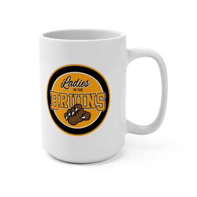 Ladies Of The Bruins Ceramic Coffee Mug, White, 15oz