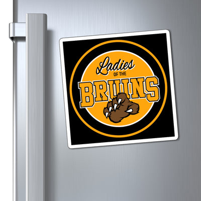 Ladies Of The Bruins Multi-Use Magnets, Black