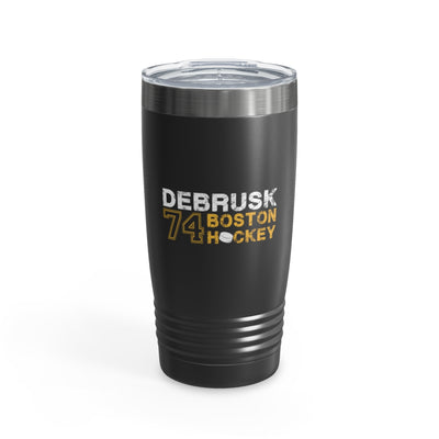DeBrusk 74 Boston Hockey Ringneck Tumbler, 20 oz