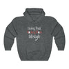 "Living That Hockey Mom Lifestyle" Unisex Hooded Sweatshirt