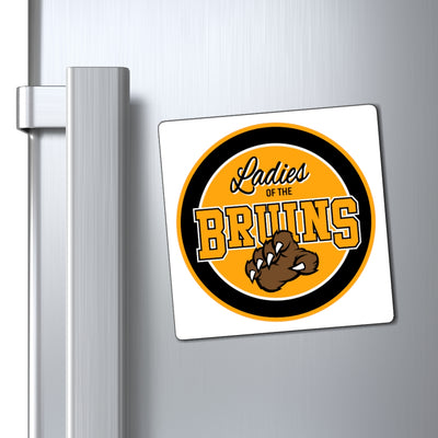 Ladies Of The Bruins Multi-Use Magnets, White