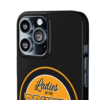 Ladies Of The Bruins Snap Phone Cases in Black