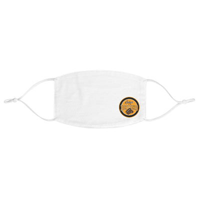 Ladies Of The Bruins Small Logo Adjustable Face Mask In White