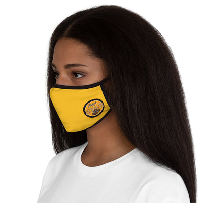 Ladies Of The Bruins Fitted Face Mask In Gold