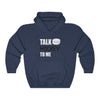 "Talk Hockey To Me" Unisex Hooded Sweatshirt