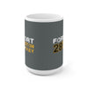 Forbort 28 Boston Hockey Ceramic Coffee Mug In Gray, 15oz